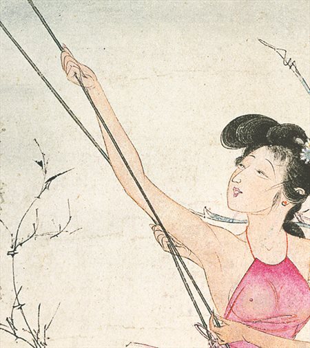 西峡-胡也佛的仕女画和最知名的金瓶梅秘戏图